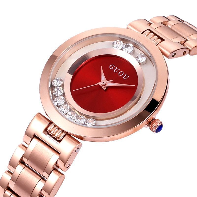 Luxury Watch Top 10 - Moda Top Guou Marca Mulheres Relógios