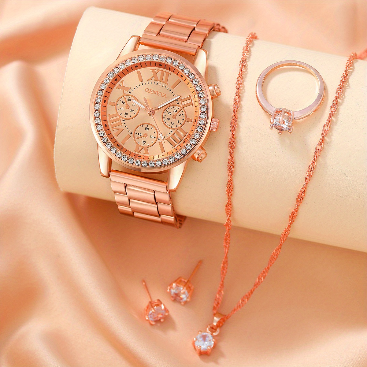 Relógio Feminino de Luxo com S - Luxury Watch Gift For Her avaliação e preço