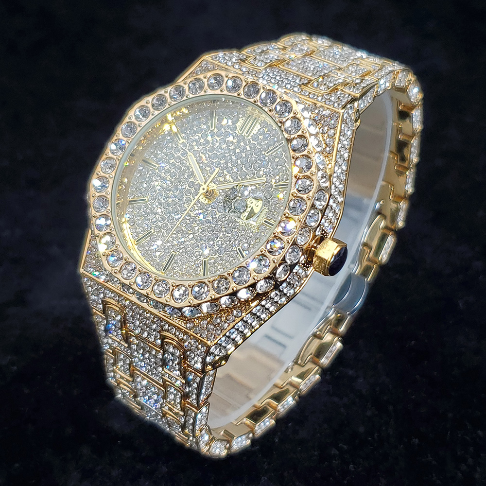 Luxo diamante relógios de ouro - Luxury Watch Iceberg avaliação e preço
