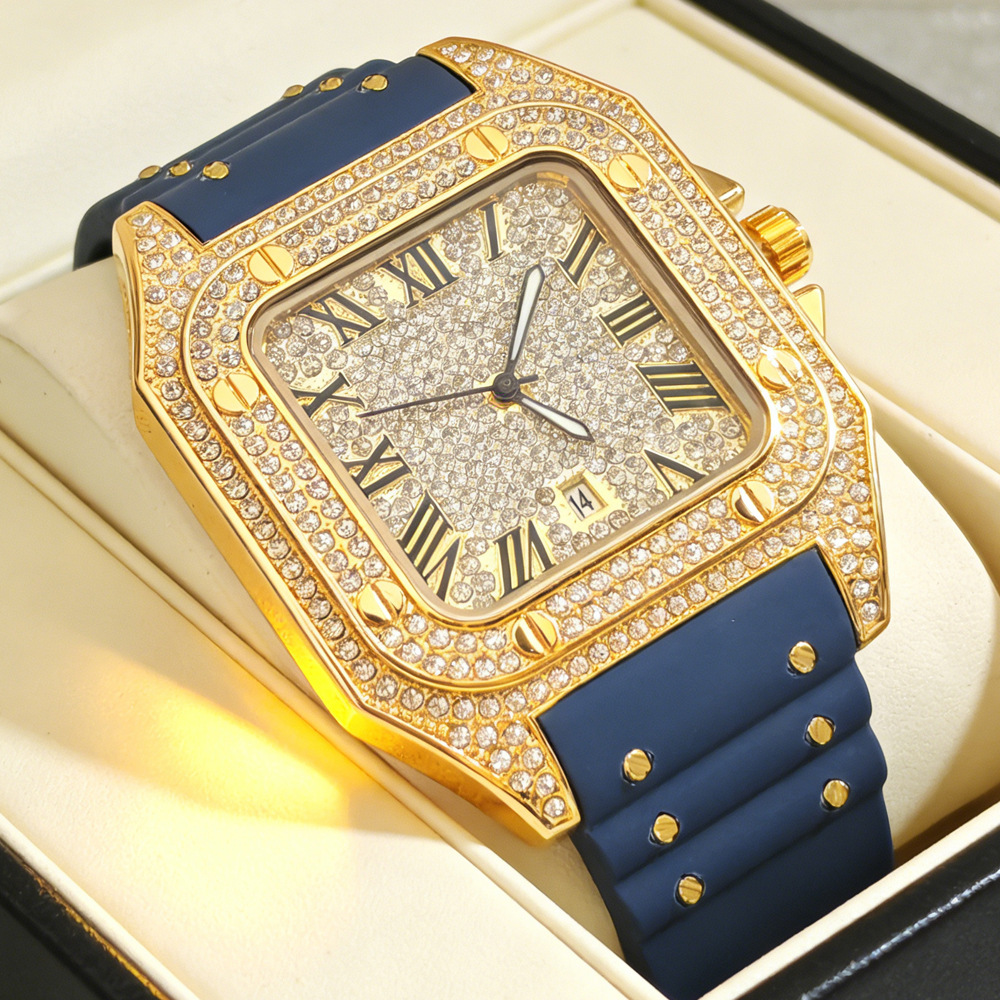 Relógio de Quartzo Quadrado Ma - Luxury Watch Iceberg avaliação e preço