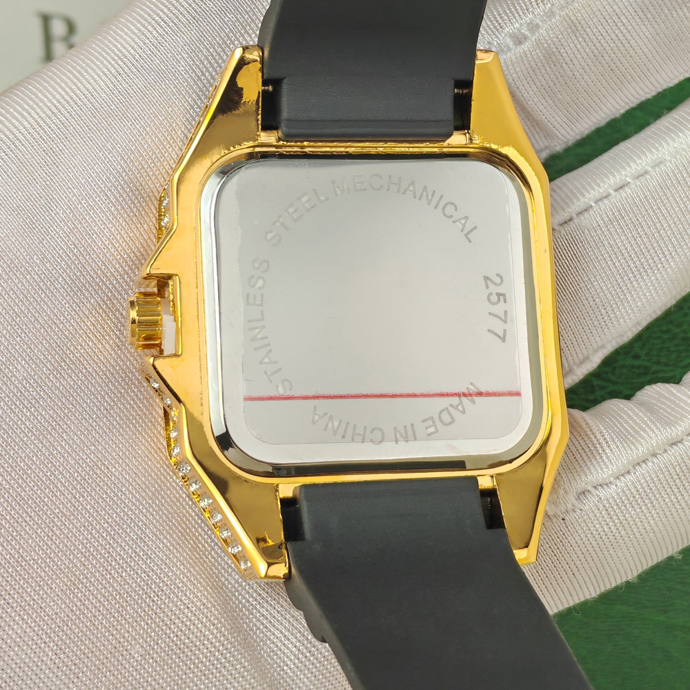 Relógio de Quartzo Quadrado Ma - Luxury Watch Iceberg avaliação e preço