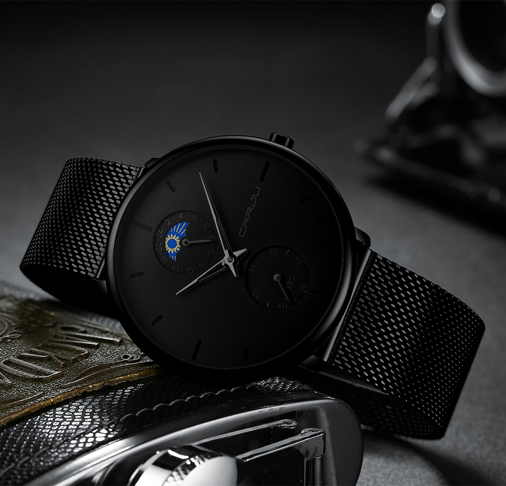 CRRJU, relógio de pulso mascul - Luxury Watch Top 10 avaliação e preço