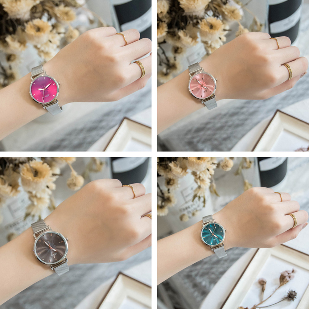 Relógio de quartzo elegante pa - Luxury Watch Gift For Her avaliação e preço