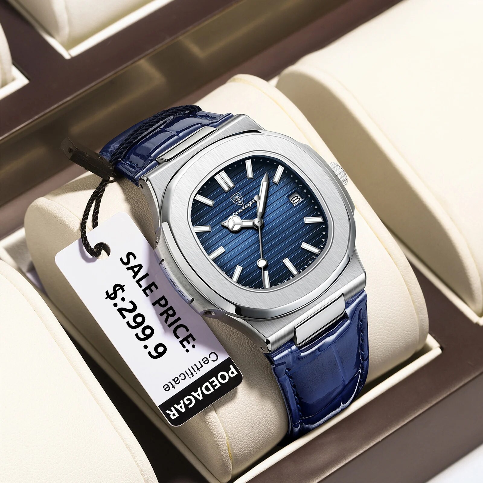 Poedagar topo de luxo quadrado - Luxury Watch Top 10 avaliação e preço