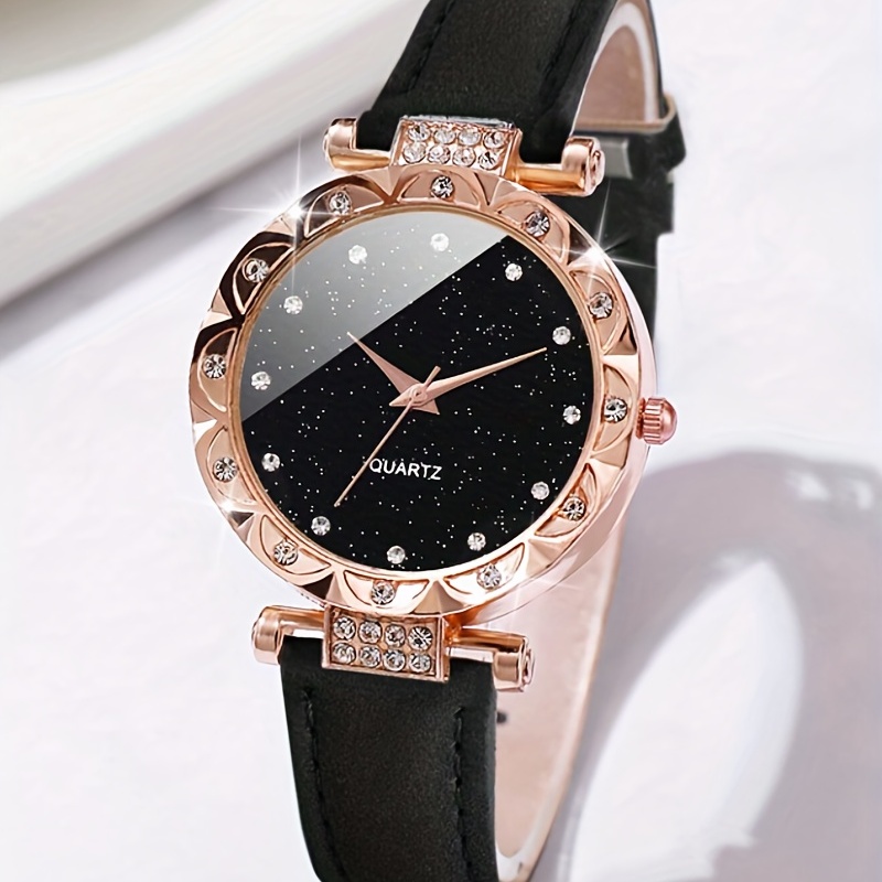Relógio de Pulso de Quartzo Es - Luxury Watch Gift For Her avaliação e preço