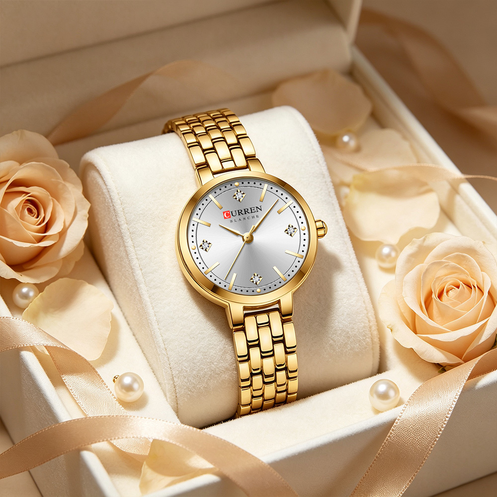 Relógio de pulso feminino mini - Luxury Watch Gift For Her avaliação e preço