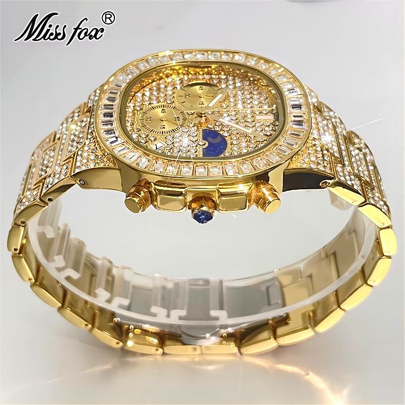 Missfox-relógio de ouro de lux - Luxury Watch Iceberg avaliação e preço