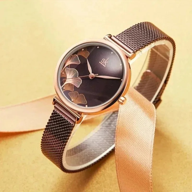 Relógio de luxo feminino com d - Luxury Watch Gift For Her avaliação e preço