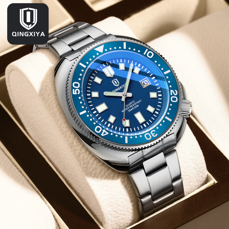 Qingxiya marca de moda clássic - Luxury Watch Maker avaliação e preço